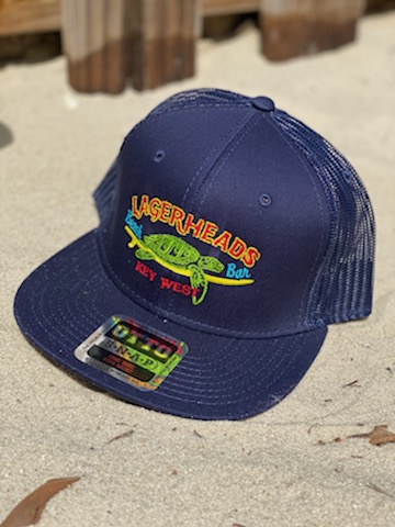 Otto Mesh Snap Back Hat – Navy – Lagerheads Beach Bar & Watersports